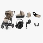 BabyStyle Oyster 3 Luxury 7 Piece Maxi Cosi Pebble 360 Pro Travel System Bundle - Butterscotch