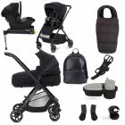 Silver Cross Dune Pushchair with Compact Carrycot + Ultimate Pack - Space