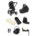 egg® 2 Luxury Pushchair and Pebble 360 Pro i-Size car seat Special Edition Bundle -  Black Geo