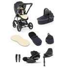 egg® 2 Luxury Pushchair and Cloud T i-Size Car Seat Special Edition Bundle - Cobalt
