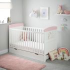 Obaby Grace Inspire Cot Bed & Underdrawer - Unicorn