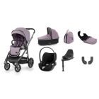 BabyStyle Oyster 3 Luxury 7 Piece Cybex Cloud T i-Size Travel System Bundle - Lavender
