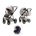 Mee-go Milano EVO 3 in 1 Travel System- Biscuit