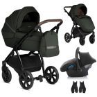 Noordi Luno All Trails 3in1 Travel System - Forest Green