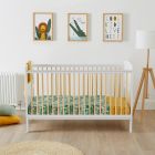 Ickle Bubba Coleby Classic Cot Bed - Scandi White