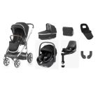 BabyStyle Oyster 3 Luxury 7 Piece Maxi Cosi Pebble 360 Travel System Bundle - Cavier