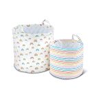 Ickle Bubba Rainbow Dreams Pack of 2 Storage Baskets