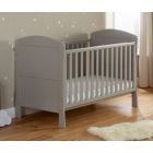 Babymore Aston Dropside Cot Bed - Grey