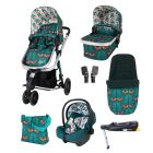 Cosatto Giggle 3in1 i-size Pushchair Everything Bundle -Fox Friends