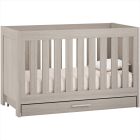 Venicci Forenzo Cot Bed with Drawer - Nordic White