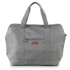 Jane Weekend Bag with changing mat and wash bag - Grey