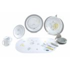 Jane Baby Crockery Set (10 Piece) With Thermal Dish - Busy Bear