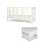 Mamas & Papas Solo Cotbed With Mattress - White