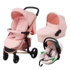 My Babiie MB200i iSize Travel System - Dani Dyer Pink Plaid