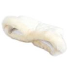My Babiie Fur Trimmed Pushchair Handmuff - Cream