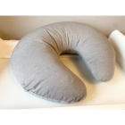 Cuddles Collection 4 in 1 Nursing Pillow - Grey Marble