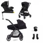 Silver Cross Dune Pushchair with Newborn Pod + Travel Pack - Space