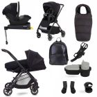 Silver Cross Dune Pushchair with Newborn Pod + Ultimate Pack - Space