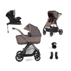 Silver Cross Reef Pushchair with First Bed Carrycot + Travel Pack - Earth