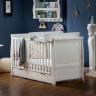Obaby Stamford Classic Cot Bed & Cot Top Changer - White