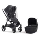 Baby Jogger City Sights  Stroller with Belly Bar, Carrycot and Weather shield- Rich Black