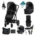 Cosatto Wow 2 Pushchair Everything Bundle -Silhouette