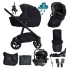 Cosatto Wow Continental Acorn Pushchair Everything Bundle -Silhouette