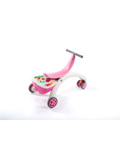 Tiny Love 5-in-1 Walk Behind & Ride On - Pink