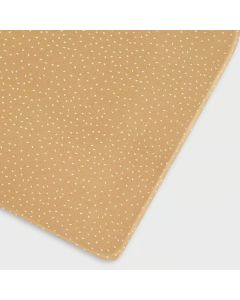 The Little Green Sheep Organic Cot & Cot Bed Fitted Sheet - Honey Rice