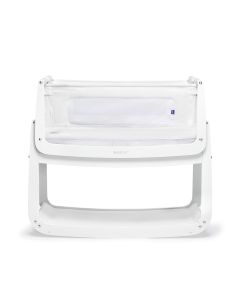 SnuzPod4 Bedside Crib & Mattress - White