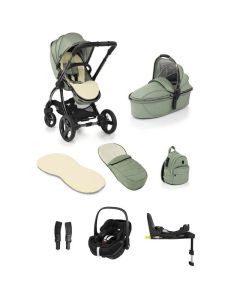 egg® 2 Luxury Pushchair and Pebble 360 Pro i-Size car seat Special Edition Bundle -  Seagrass