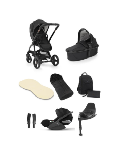 egg® 2 Luxury Pushchair and Cloud T i-Size Car Seat Special Edition Bundle - Black Geo