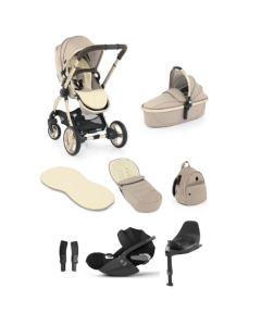 egg® 2 Luxury Pushchair and Cloud T i-Size Car Seat Special Edition Bundle - Feather