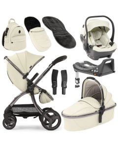 egg® 2 Luxury Pushchair and Shell i-Size Car Seat Special Edition Bundle - Moonbeam
