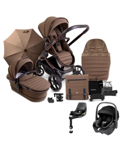 iCandy Peach 7 Maxi Cosi Pebble 360 i-Size Complete Travel System Bundle - Coco