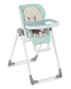 Jane Mila Eco Leather Highchair - Forest Green