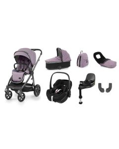 BabyStyle Oyster 3 Luxury 7 Piece Maxi Cosi Pebble 360 Pro Travel System Bundle - Lavender