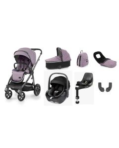 BabyStyle Oyster 3 Luxury 7 Piece Maxi Cosi Pebble 360 Travel System Bundle - Lavender