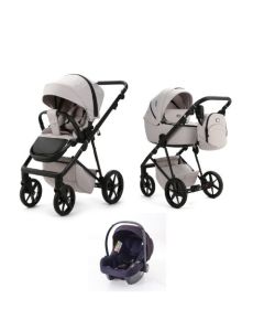Mee-go Milano EVO 3 in 1 Travel System- Biscuit