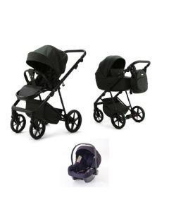 Mee-go Milano EVO 3 in 1 Travel System- Racing Green