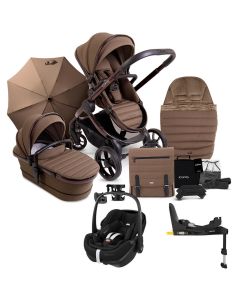 iCandy Peach 7 Maxi Cosi Pebble 360 PRO i-Size Complete Travel System Bundle - Coco