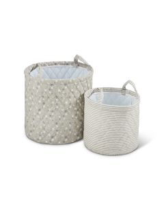 Ickle Bubba Cosmic Aura Pack of 2 Storage Baskets