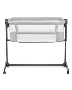 Kinderkraft NESTE-UP 2 Bedside Crib Co-Sleeper - LIGHT GREY