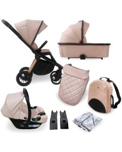 My Babiie MB450i Travel System - Pastel Pink