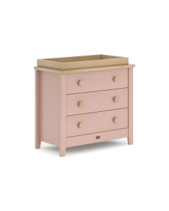 Boori 3 Drawer Chest with Changing Tray - Cherry & Almond