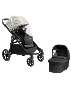 Baby Jogger Select 2 Pushchair and Carrycot - Frosted Ivory