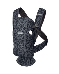 BabyBjorn Baby Carrier Mini 3D Mesh - Anthracite Leopard
