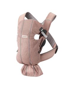 Babybjorn Baby Carrier Mini 3D Mesh - Dusty Pink