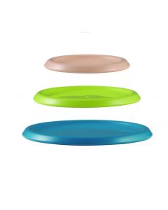 Beaba Set of 3 Portions (1 Baby, 1 Maxi,1 Maxi) - Assorted Colors Blue/Neon/Nude
