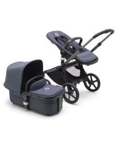 Bugaboo Fox 5 Complete Pushchair - Graphite/Stormy Blue